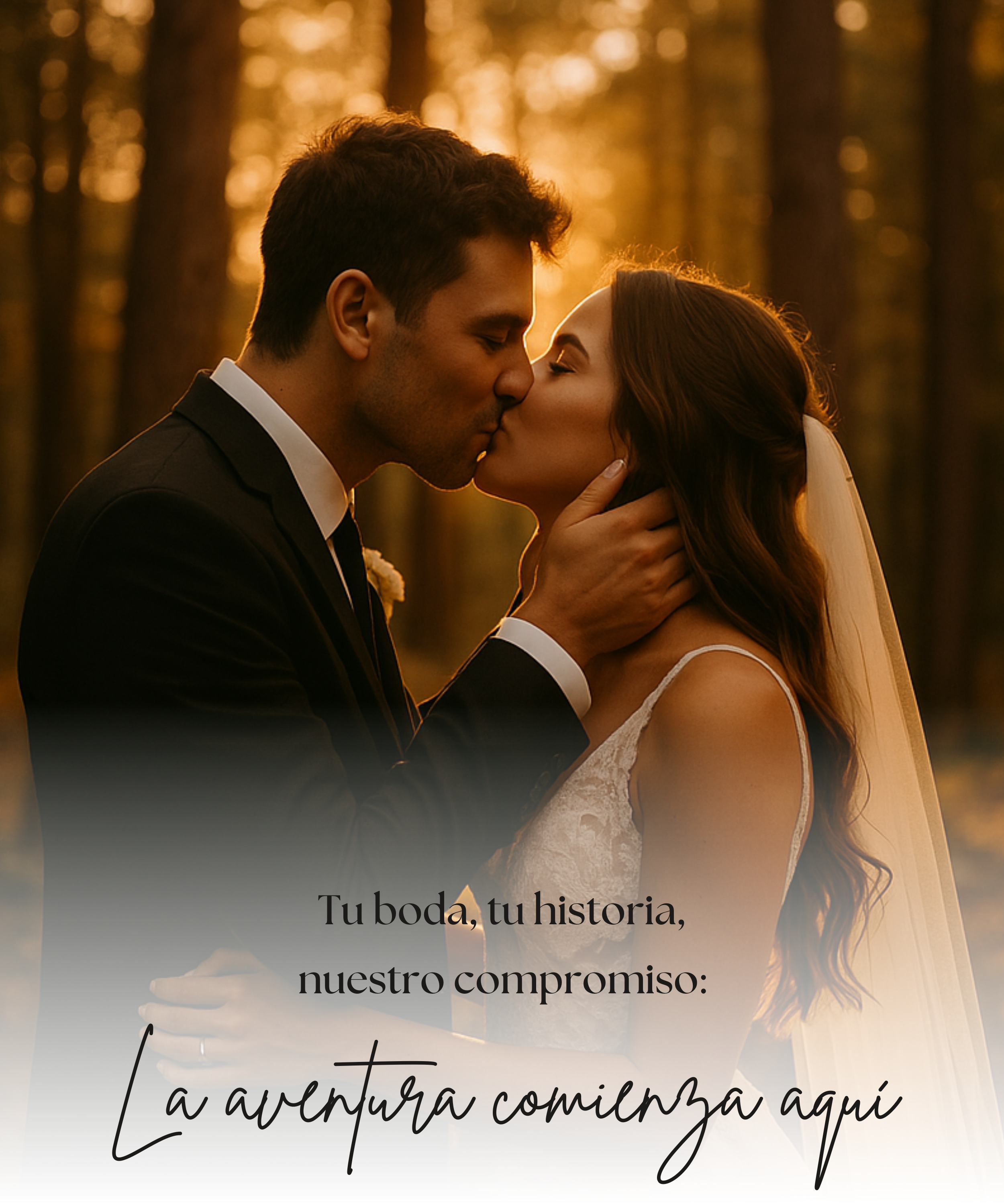 Tu Boda, tu Historia, nuestro compromiso La Aventura comienza aqui