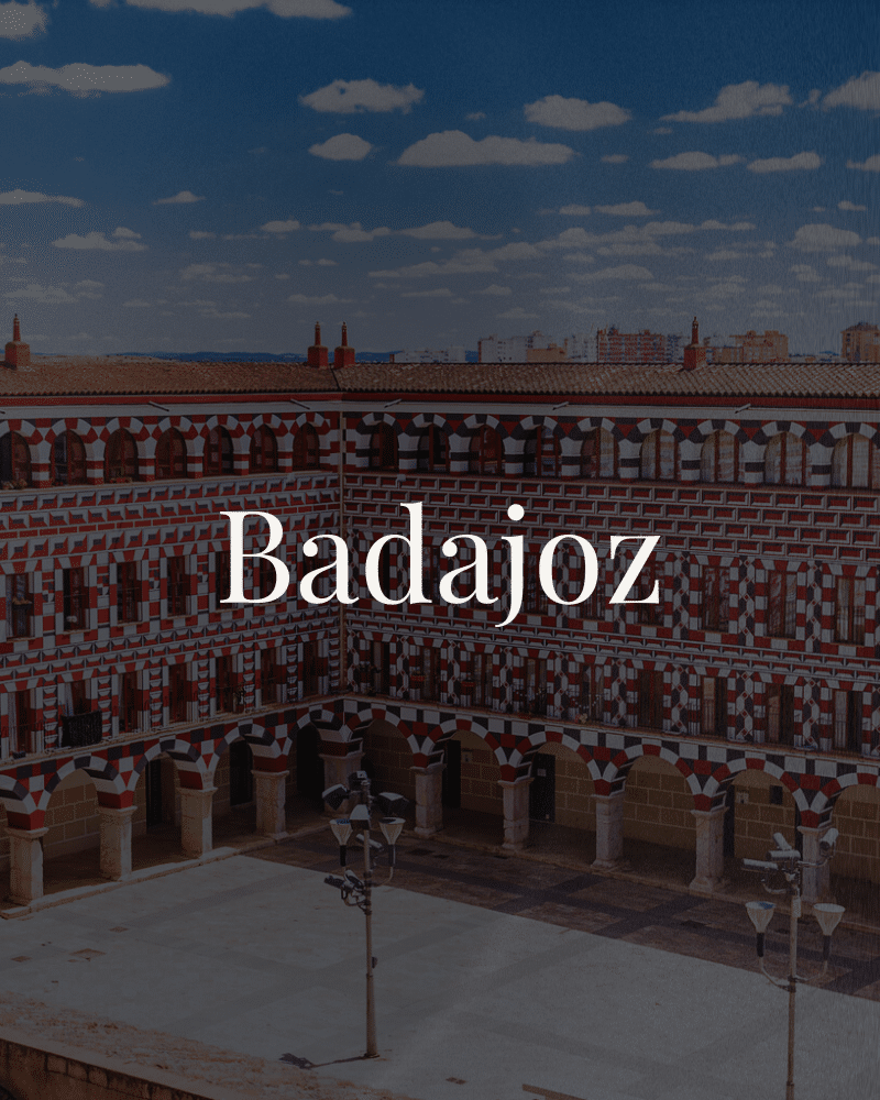 Plaza de Badajoz, un espacio ideal para ceremonias y celebraciones al aire libre.