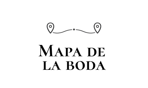 Mapa de la boda