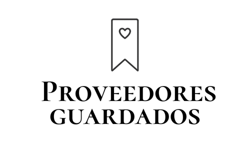 Proveedores guardados