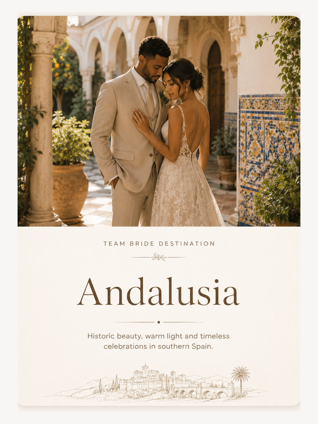 Wedding suppliers in Andalusia