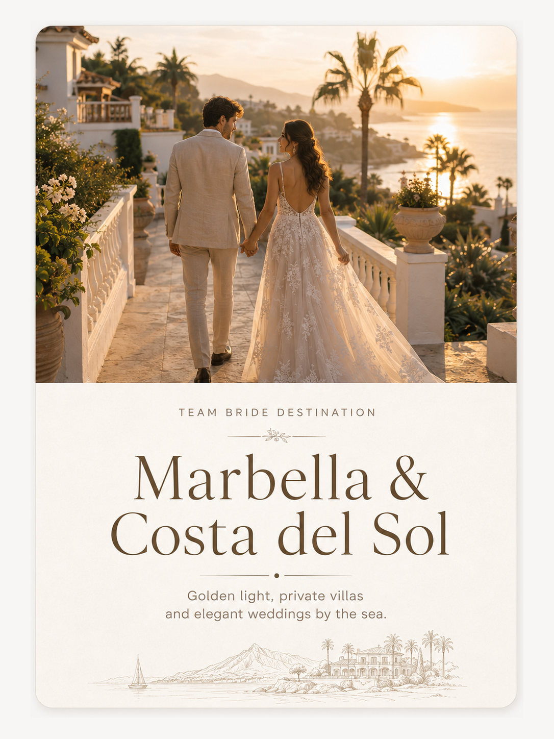 Wedding suppliers in Marbella and Costa del Sol