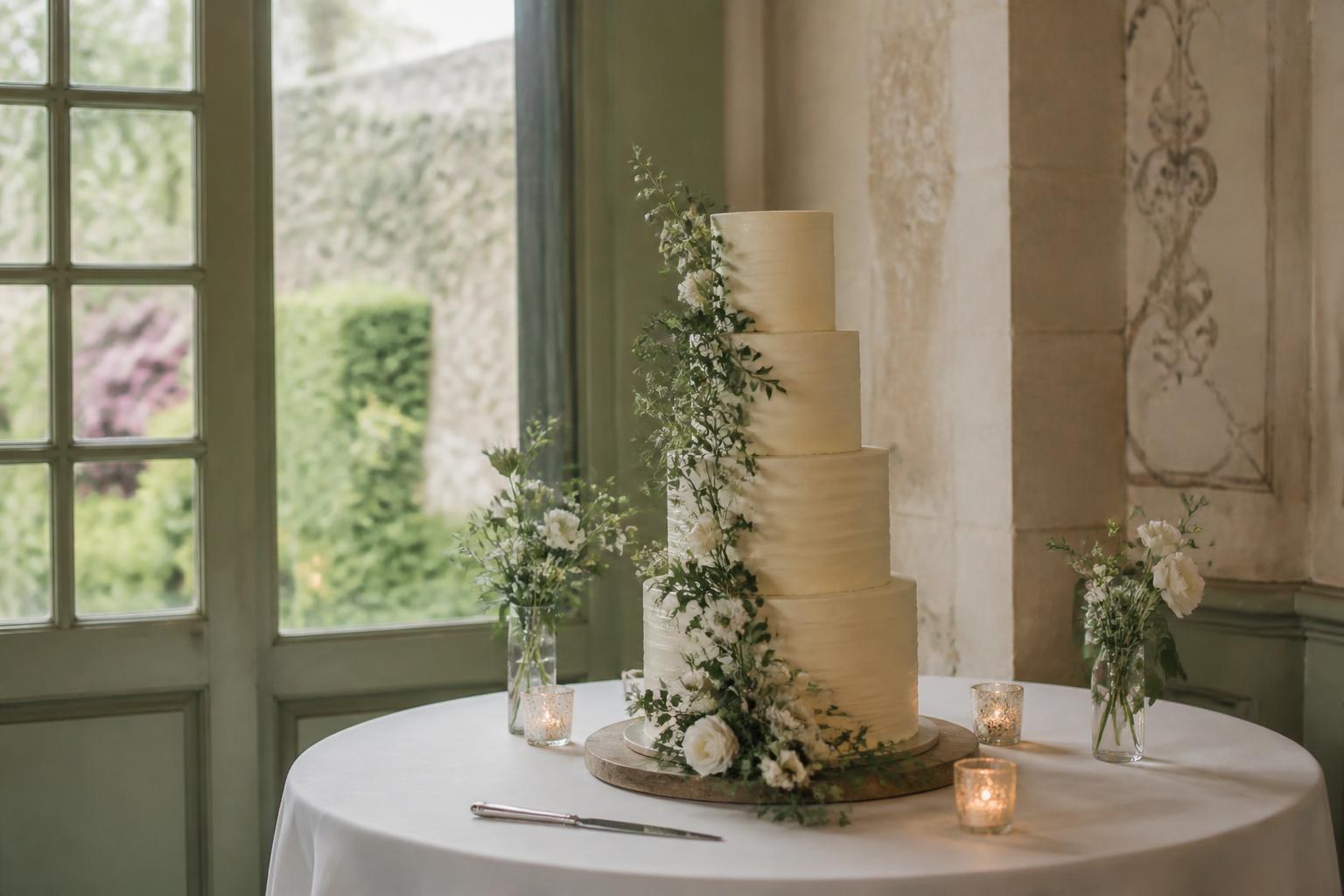 Cuándo encargar la tarta de boda: calendario de diseño, degustación y entrega