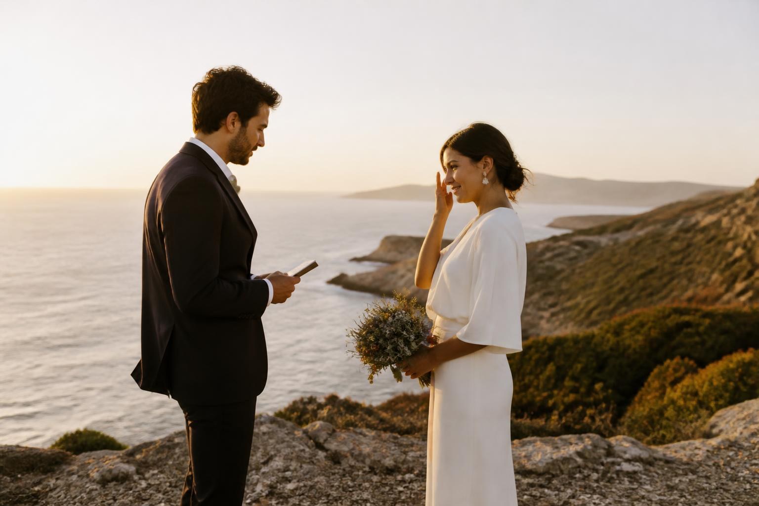 Elopement en España: qué proveedores necesitáis para organizar una boda sin invitados